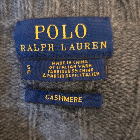 Polo Ralph Lauren Cable Knit Cashmere Sweater - Picture 6 of 11